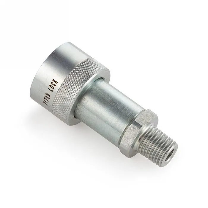 БРС серия T резьбовая, ISO 14540, розетка, оцинк. cталь, резьба NPT, 1/4in TL2TFN TITAN LOCK