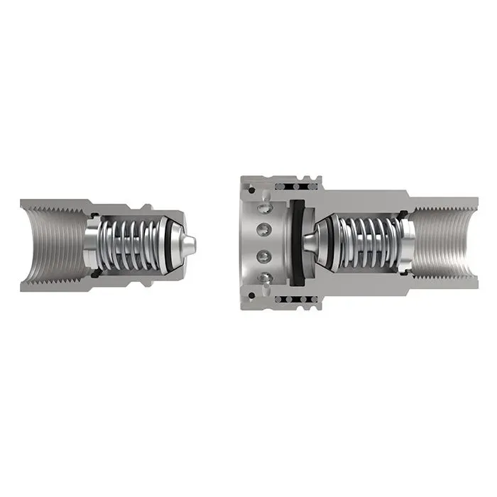 БРС серия А, ISO 7241-A, розетка, оцинк. сталь, резьба NPT, 2in TL16AFN TITAN LOCK