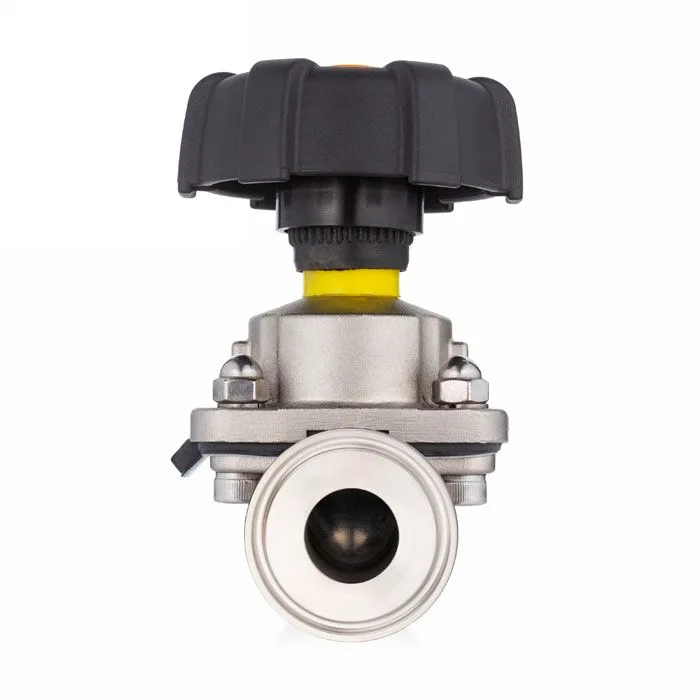 Мембранный клапан нерж.316 типа clamp-clamp, DN80 DIN TL80DVCLSS TITAN LOCK