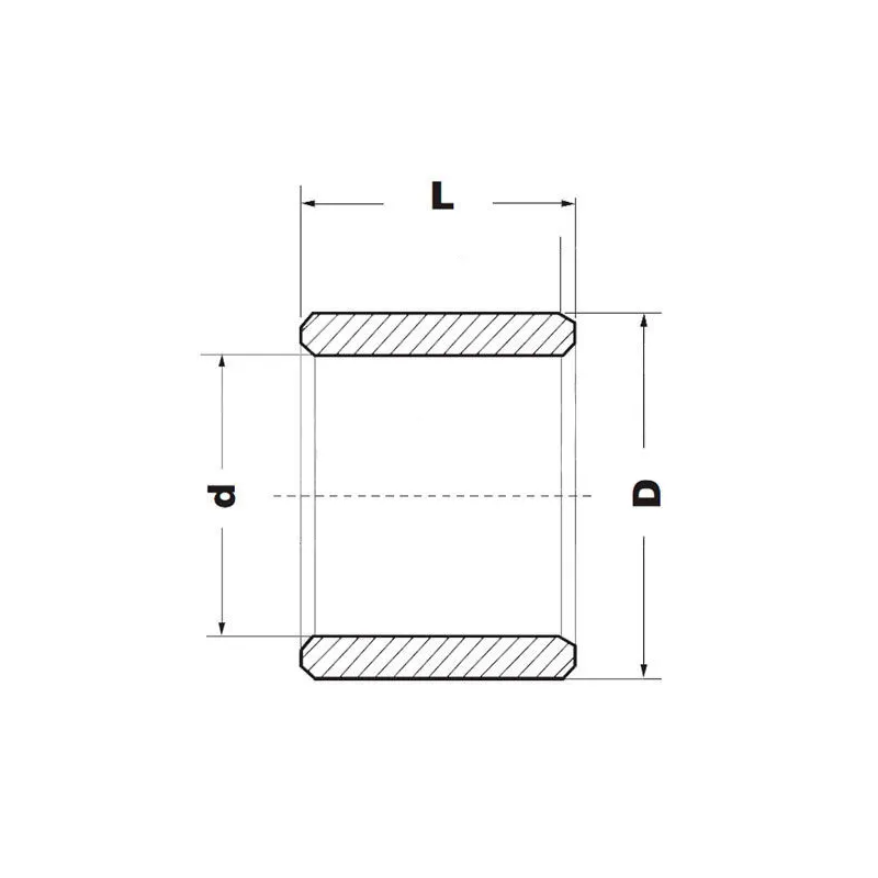 Втулка скольжения BNZ162212 ISKRA