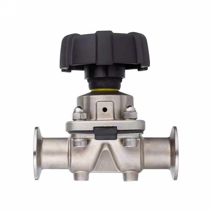 Мембранный клапан нерж.316 типа clamp-clamp, DN80 DIN TL80DVCLSS TITAN LOCK