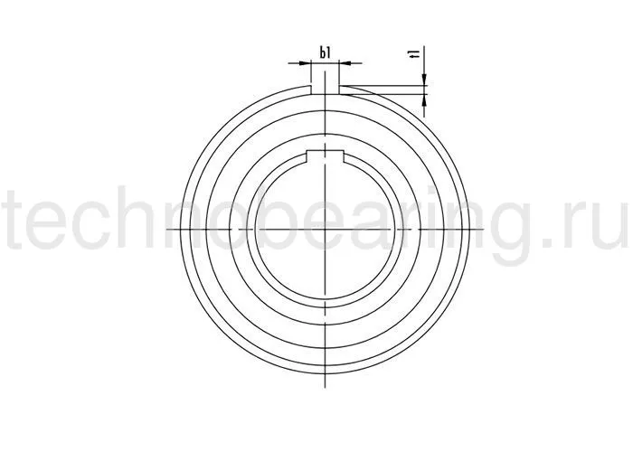 Обгонная муфта UKC30-ZZ (CSK30P ) CTS