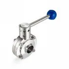 Затвор дисковый нержавеющий (AISI316) DN25, типа сварка-сварка TLSD025WDSS TITAN LOCK