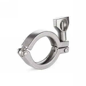 Хомут CLAMP одноосевой DN65 нерж. 304, DIN TL65CLC TITAN LOCK