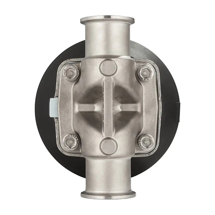 Мембранный клапан нерж.316 типа clamp, с пневмоприводом (полипроп.), DN10 DIN TL10DVCL-PP TITAN LOCK