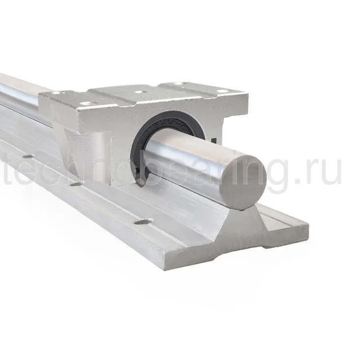 Вал прецизионный с опорой TBR25 TECHNIX