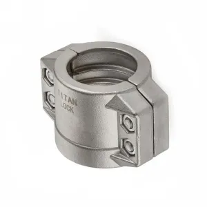 Усиленный 4-х болтовый хомут, нерж. сталь, TL13X5SS TITAN LOCK