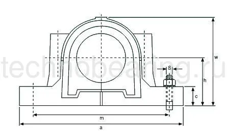 Разъемный корпус SNG510-608 ISB