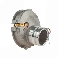 Переходник гравитационный для API адаптера, 4in, с камлоком 3in алюминий TL400GA300AL TITAN LOCK