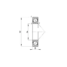Подшипник 7205-B-TVP-P5-UL FAG