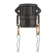 Камлок полипропиленовый тип D розетка, внутр. резьба BSP 1", TL100DPP TITAN LOCK