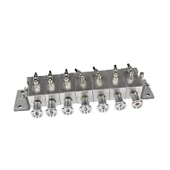 Пневматический блок управления донными клапанами автоцистерны 6-и отсечный, алюминий, TLCU6 TITAN LOCK