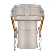 Камлок алюминиевый тип С, розетка с хвостовиком 4", TL400CAL TITAN LOCK