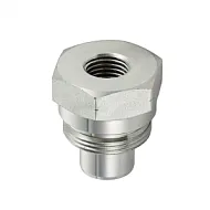 БРС серия T резьбовая, ISO 14540, ниппель, оцинк. cталь, резьба NPT, 3/8in TL3TMN TITAN LOCK