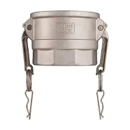 Камлок нержавеющий тип D розетка, внутр. резьба BSP 3", AISI304, TL300DSS TITAN LOCK