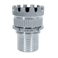 Соединение TankWagen, комплект (муфта MK б/рукоятки + штуцер под рукав), нерж. сталь, TLMKS100SS TITAN LOCK