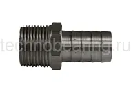 1/4 in, штутцер с концом под рукав, резьба NPT, латунь BN22 DIXON