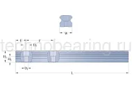 Направляющая LLTHR 25 P5 SKF