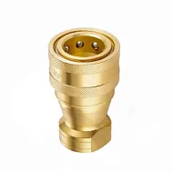 БРС серия B, ISO 7241-B, розетка, латунь, 1in TL8BF-B TITAN LOCK