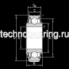 Подшипник 203KRR NBS