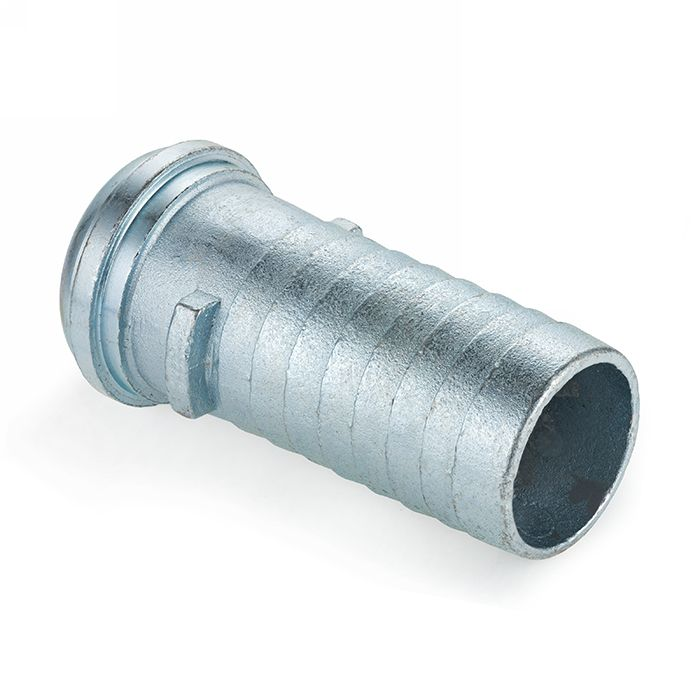 Штуцер под гайку для парового соединения "GEFEST", с хвостовиком, 1.1/2" NPT (оцинк. сталь), TLGFF1.