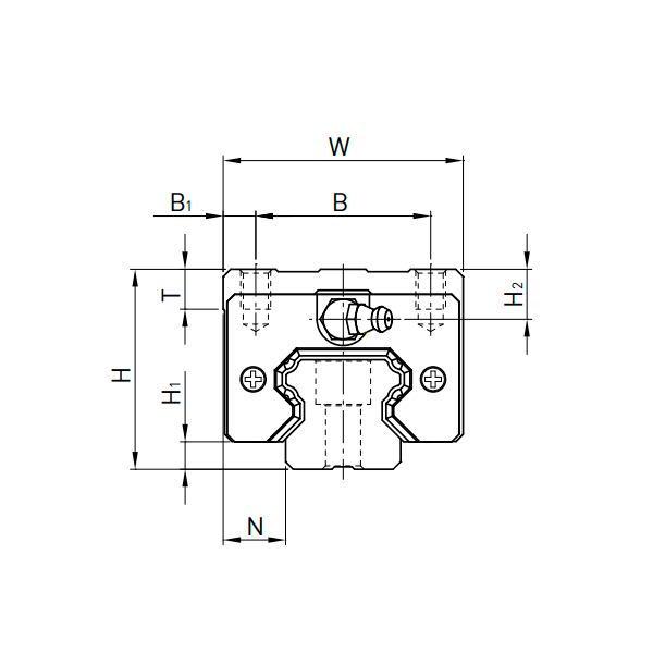 Каретка HGH45CAZAH ISKRA