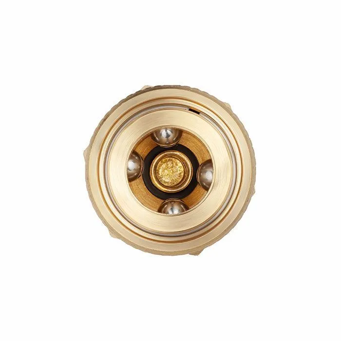 1/4in, БРС серия D, ISO 6150 B, розетка, нар.резьба, латунь TL2DFS-B TITAN LOCK