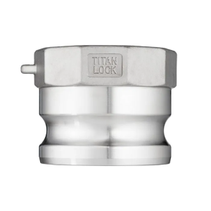 Камлок нержавеющий тип A серия "EcoLine" ниппель, внутр. резьба BSP 3", AISI304, TL300ASS-EL TITAN LOCK