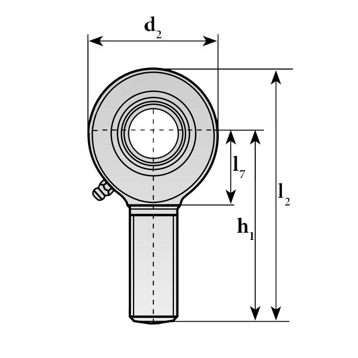 Шарнирный наконечник SAL10 E TECHNIX