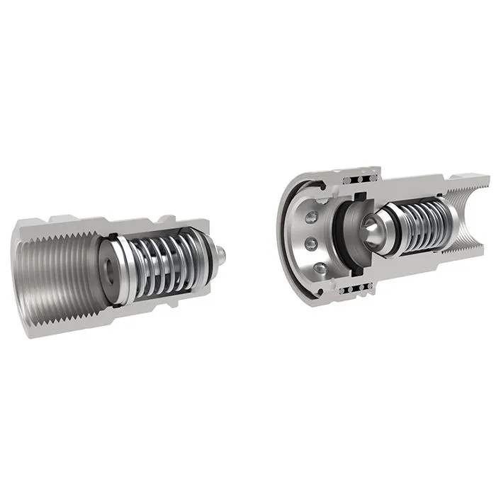 БРС серия B, ISO 7241-B, ниппель, нерж. сталь 304, 2in TL16BM-S TITAN LOCK