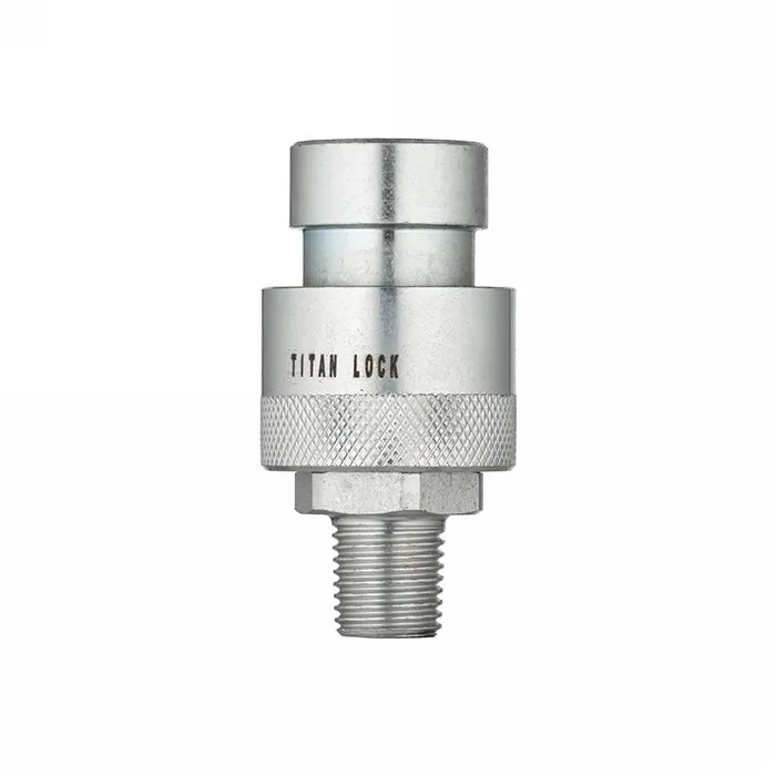 3/8in, БРС серия T резьбовая, ISO 14540, розетка, оцинк. cталь, резьба NPT TL3TFN TITAN LOCK