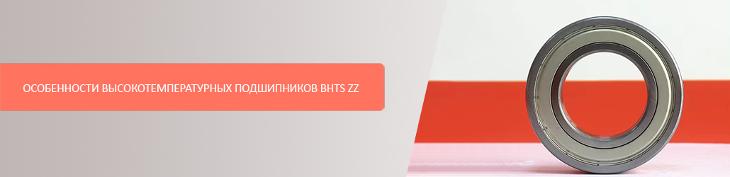 Особенности высокотемпературных подшипников BHTS ZZ
