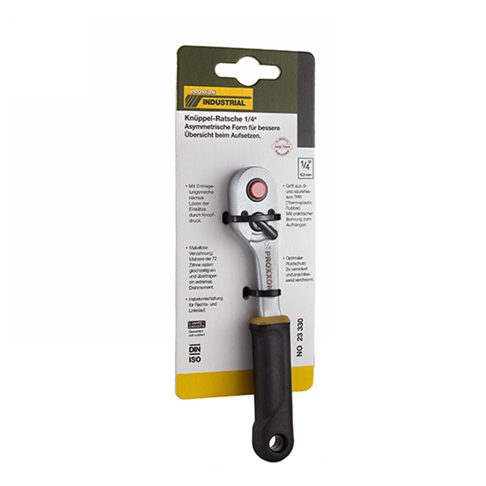 Трещотка флажковая S (малая, 1/4") 23330 Proxxon