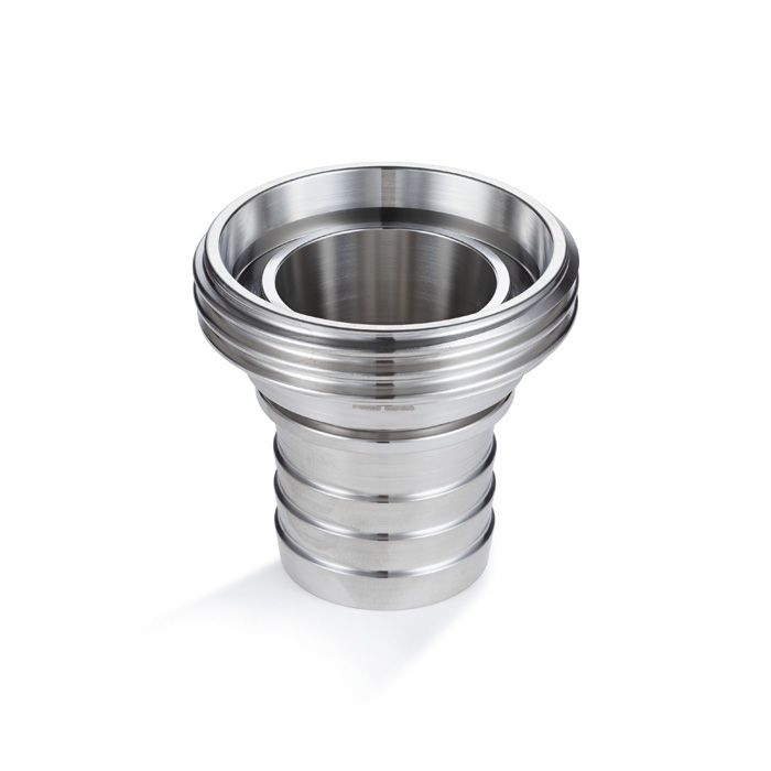 Резьбовой штуцер под рукав DIN 11851 DN40 нерж. 304 TL40THRS TITAN LOCK