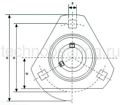 Подшипниковый узел BPFT4-SBSS ISB