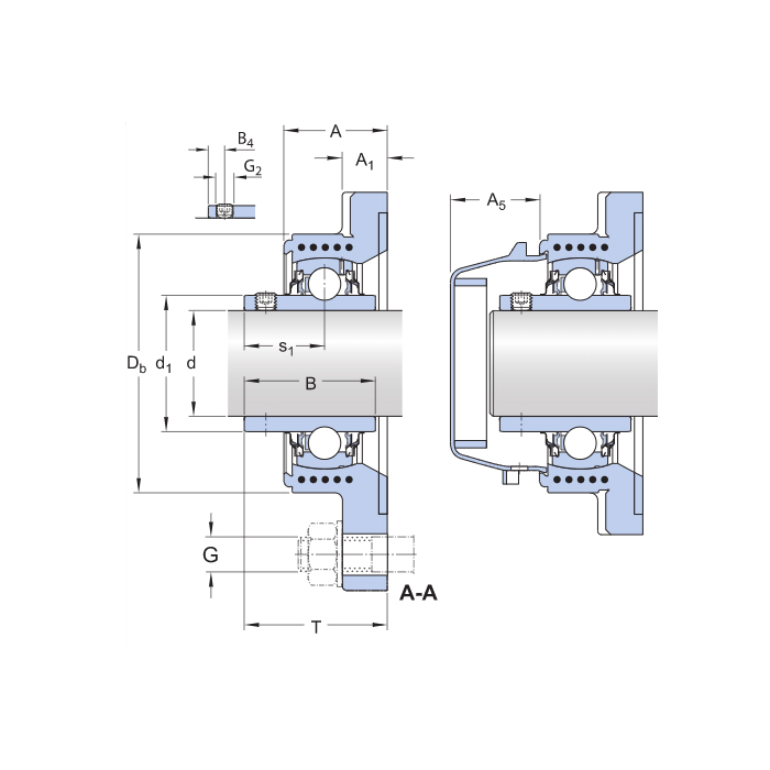 Подшипниковый узел FYWK30 YTH SKF