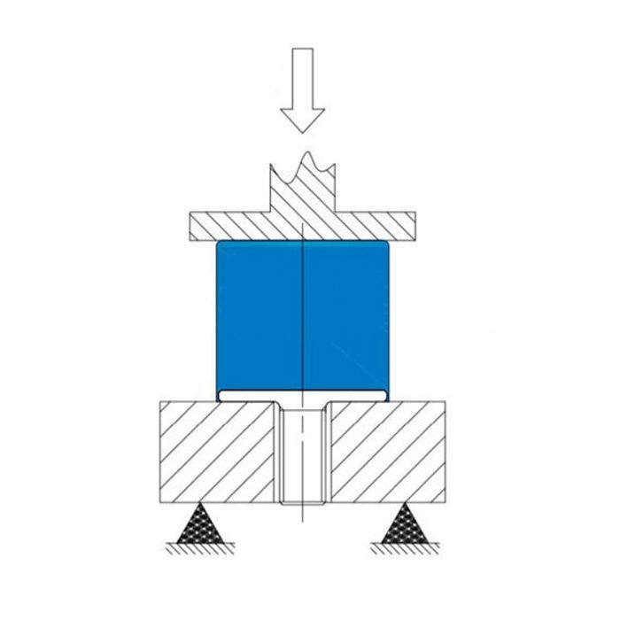 Виброизолятор PF45X50 M8 PF455008 ISKRA