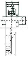 Подшипниковый узел UCFB204 ISB