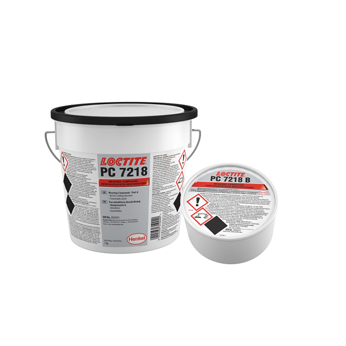 Состав наполненный керамикой пастообразный эпоксидный износостойкий, 1 кг, PC 7218 Loctite
