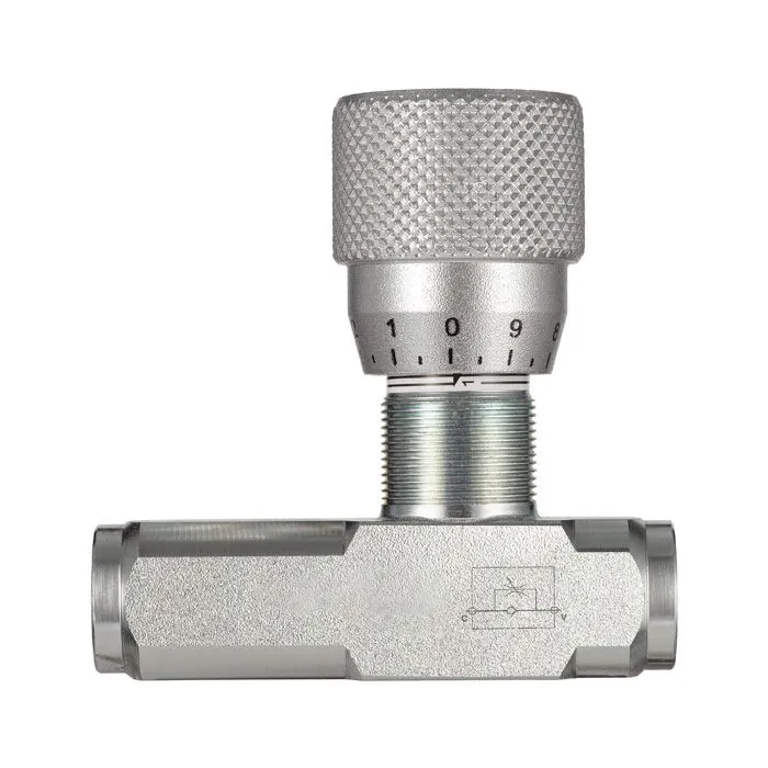Гидравлический дроссель однонаправленный, 3/8", BP/BP, сталь, TL1WHT3/8FF TITAN LOCK