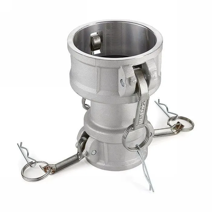 Камлок нержавеющий тип DD (переходник розетка 3" х розетка 4"), AISI316, TL3040DDSS TITAN LOCK