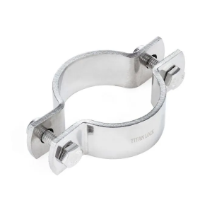 Хомут трубный без ножки DN80 (85 мм), нерж. 304, TL080FPS TITAN LOCK
