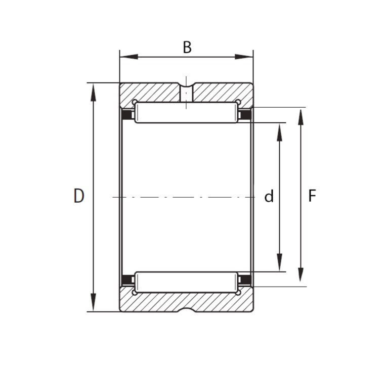 Подшипник NKI30/20 ISKRA