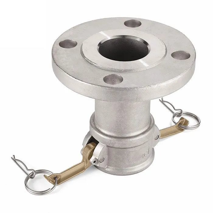 Камлок алюминиевый тип FC, розетка с фланцем 1", TL100FCAL TITAN LOCK