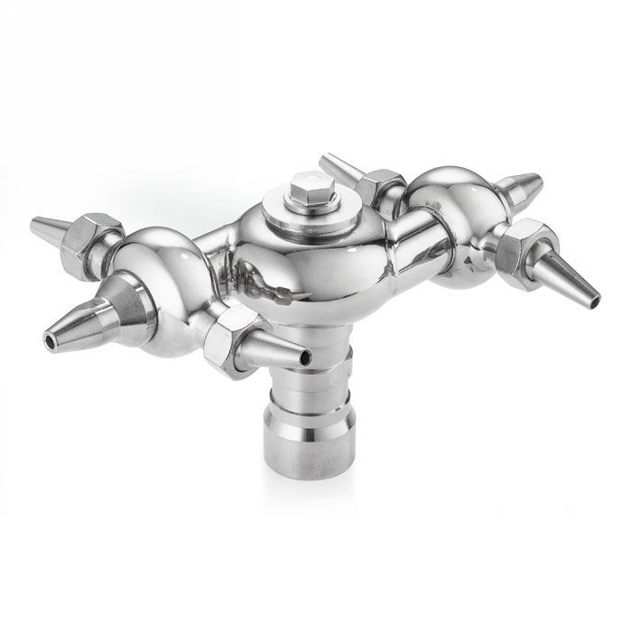 Моющая головка струйная ротационная (S-образная), DN50, нерж.304, TL50WHRS TITAN LOCK