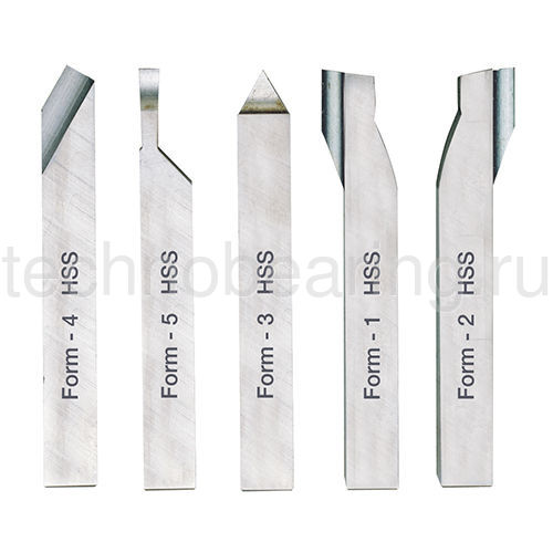 Набор резцов (8 x 8 x 80 мм), 5 шт. 24530 Proxxon