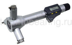 Нутромер трехточечный цифровой SCHUT (набор с установоч. кольцами), 50-100мм/0.001мм