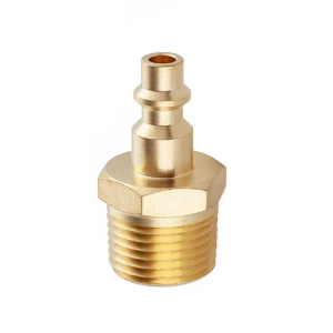 БРС серия D, ISO 6150 B, ниппель, нар.резьба, латунь, 3/8in TL3DMS-B TITAN LOCK