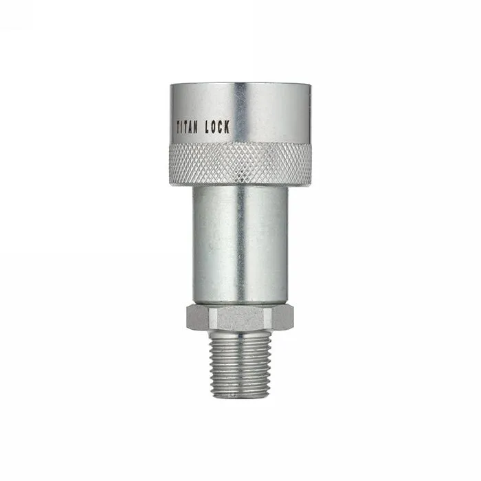 3/8in, БРС серия T резьбовая, ISO 14540, розетка, оцинк. cталь, резьба NPT TL3TFN TITAN LOCK
