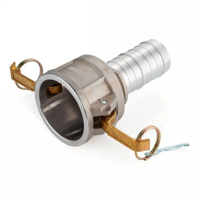 Камлок алюминиевый тип C, 4", розетка с хвостовиком под рукав 3", TL4030CAL TITAN LOCK